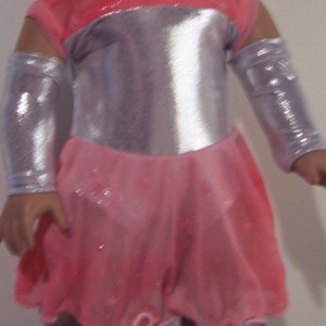 Gym/tap dress fits 18 inch dolls