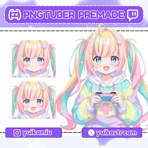 Rainbow girls Pngtuber - Ready to use Pngtuber Model