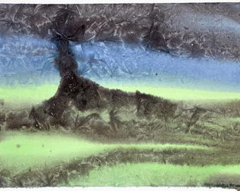 Cold tree Chill. Gelid ice color by Bret Barrett