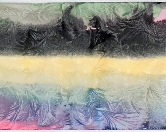 Ice Rainbow Chaos. Gelid ice color by Bret Barrett