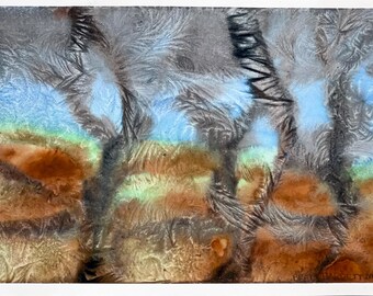 Forest From The Freeze. Gelid ice color by Bret Barrett