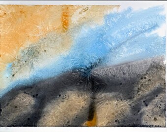 Ice Rocks. Gelid ice color by Bret Barrett