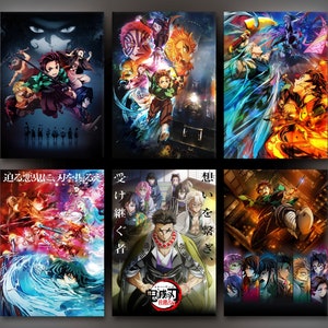 Demon Slayer Infinity Castle Poster Etsy