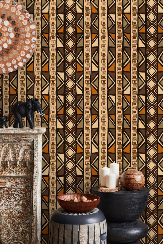 African Themed Wallpaper