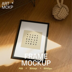 SINGLE - DIN A art frame, living room interior mockup, mockup for poster, digital frame mockup, realistic frame mockup, PSD frame mockup