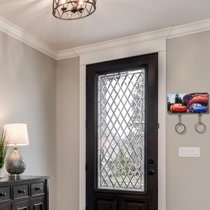 Cars Movie Key Holder, Lightning Mcqueen and Sally Keychains, Disney ...