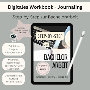 Workbook Bachelorarbeit | PDF | Bachelorarbeit Plan | Bachelorarbeit Vorlage | Thesis Planer | Motivation Abschlussarbeit | Download Digital