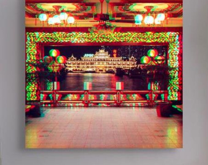 Jumbo Gateway - AJ Halkes Hong Kong 3D Anaglyph Collection