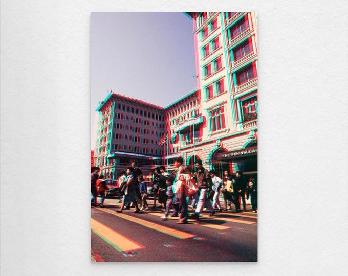 Go Go Go - AJ Halkes Hong Kong 3D Anaglyph Collection