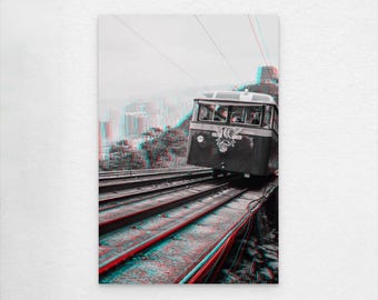 100 - Coleção de anáglifos 3D de AJ Halkes Hong Kong