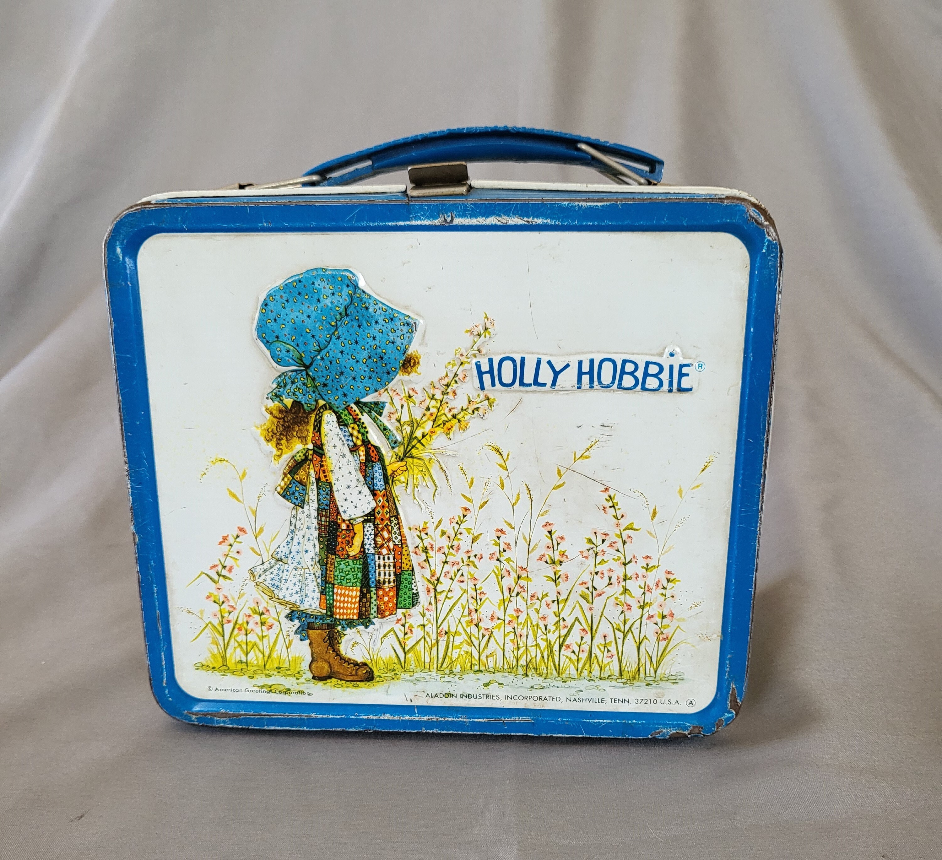 Vintage Holly Hobbie Lunch Box Vintage Holly Hobbie Lunch Box And Thermos, image size:3000x2739