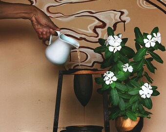 Fine Art-afdruk met tiempo de cafecito | woondecoratie | 4 x 6 | 8 x 10 | 12 x 16 | 16 x 20