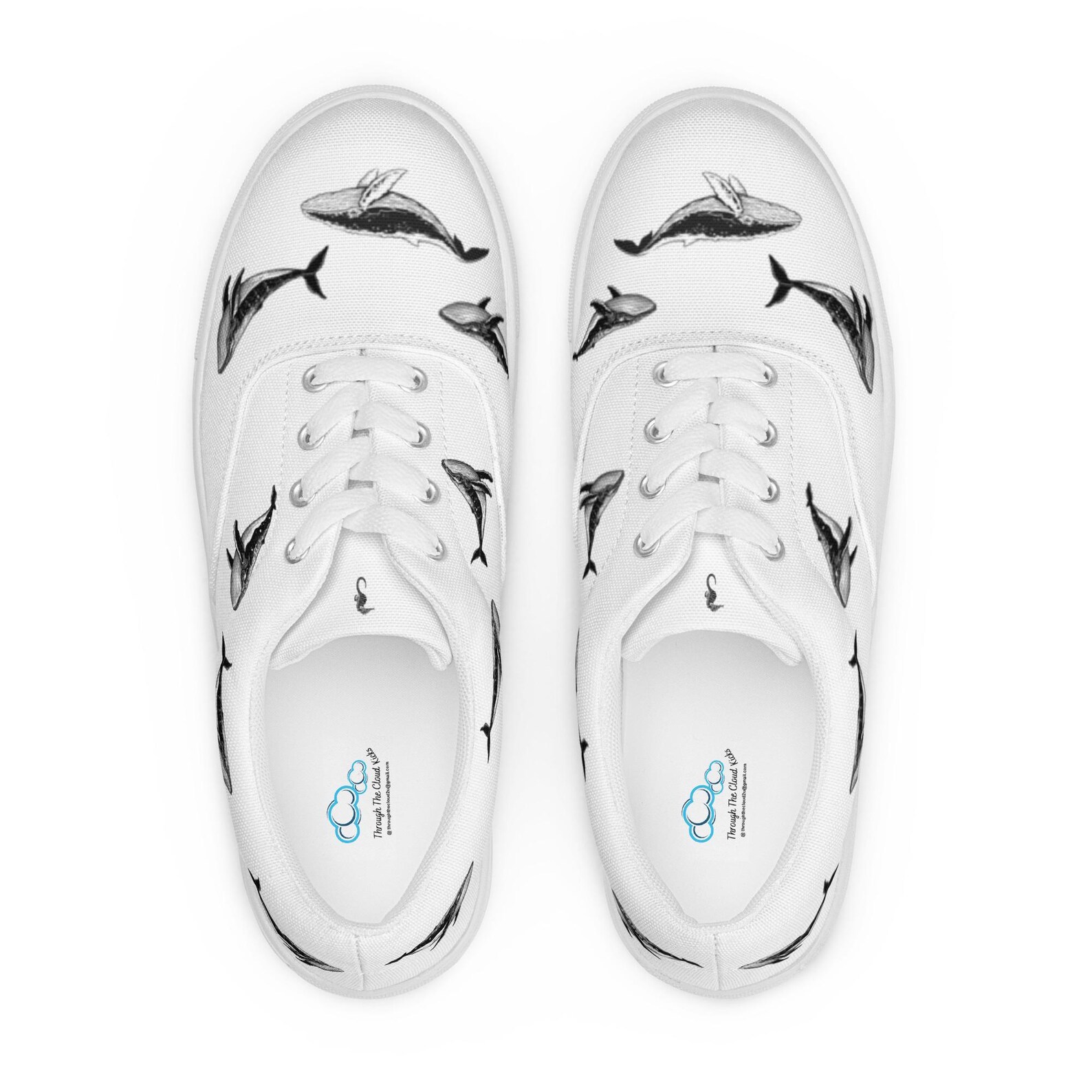 Whale Print Footie