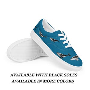 Mens sneaker whale print lace up canvas boat shoes mens fashion sneaker street style mens athleisure comfortable shoe mens casual shoe gift
