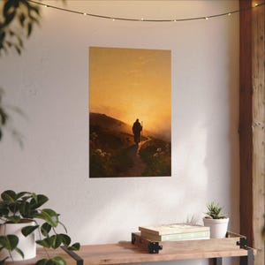 Plakat „Walcz pokornie” | Księga Micheasza 6:8: Postępuj sprawiedliwie, kochaj, miłosierdzie, Chrześcijańska ścieżka, ścienna sztuka, prezent wiary z okazji ukończenia szkoły zdjęcie 10