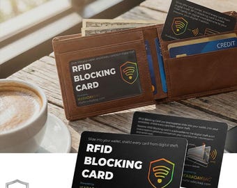 Ultimate RFID Blocking Card - Identity Theft Protection, Contactless Security
