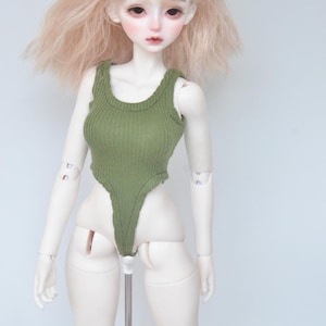 BJD Doll Down Tube Top Shirt 1/4 MSD minifee 1/3 SD13 Girl Smart Doll Custom Toys Gift Doll Clothing w445