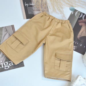 BJD Doll Cargo Shorts: 1/6, 1/4 MSD, 1/3 SD17, Uncle Doll Clothes