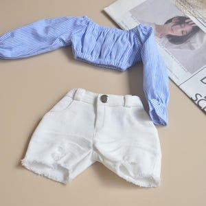 Hole Shorts Broek voor 1/4 Msd minifee 1/3 SD Smart Doll Custom Doll Clothing