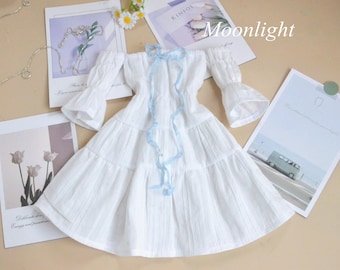 Bjd Doll Sweetie Dress 1/6 1/4 MSD Minifee 1/3 SD13 Smart Doll DD IP Custom Doll Clothing