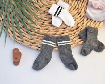 BJD Doll Sports Socks for 1/4 1/3 SD Smart Doll Uncle  Doll Clothing
