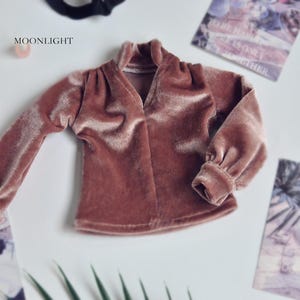 Bjd Velvets Shirt Top  1/4 MSD 1/3 SD13 SD17 Uncle IP ID75 SSDF Custom Doll Clothing b303
