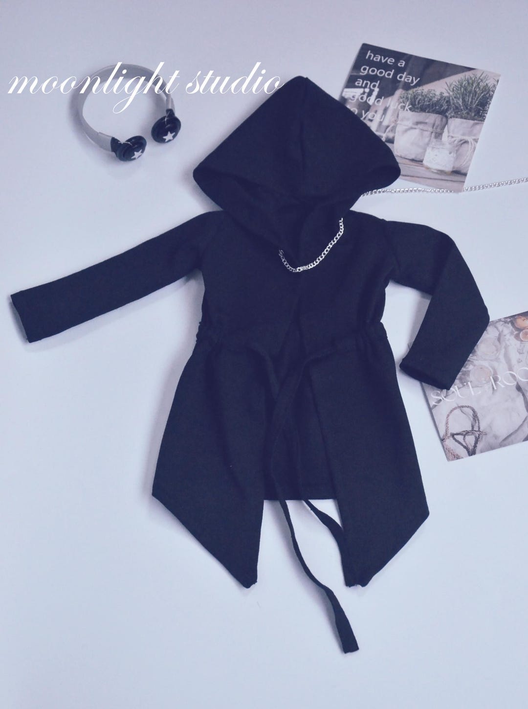 BJDドール用パーカージャケット：1/6、1/4 MSD、1/3 SD13、アンクル