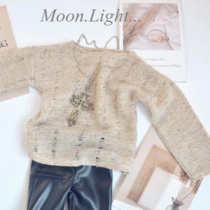 Bjd Doll Cool Hole Sweater Top 1/6 1/4 MSD minifee 1/3 SD Uncle Custom Doll Clothes