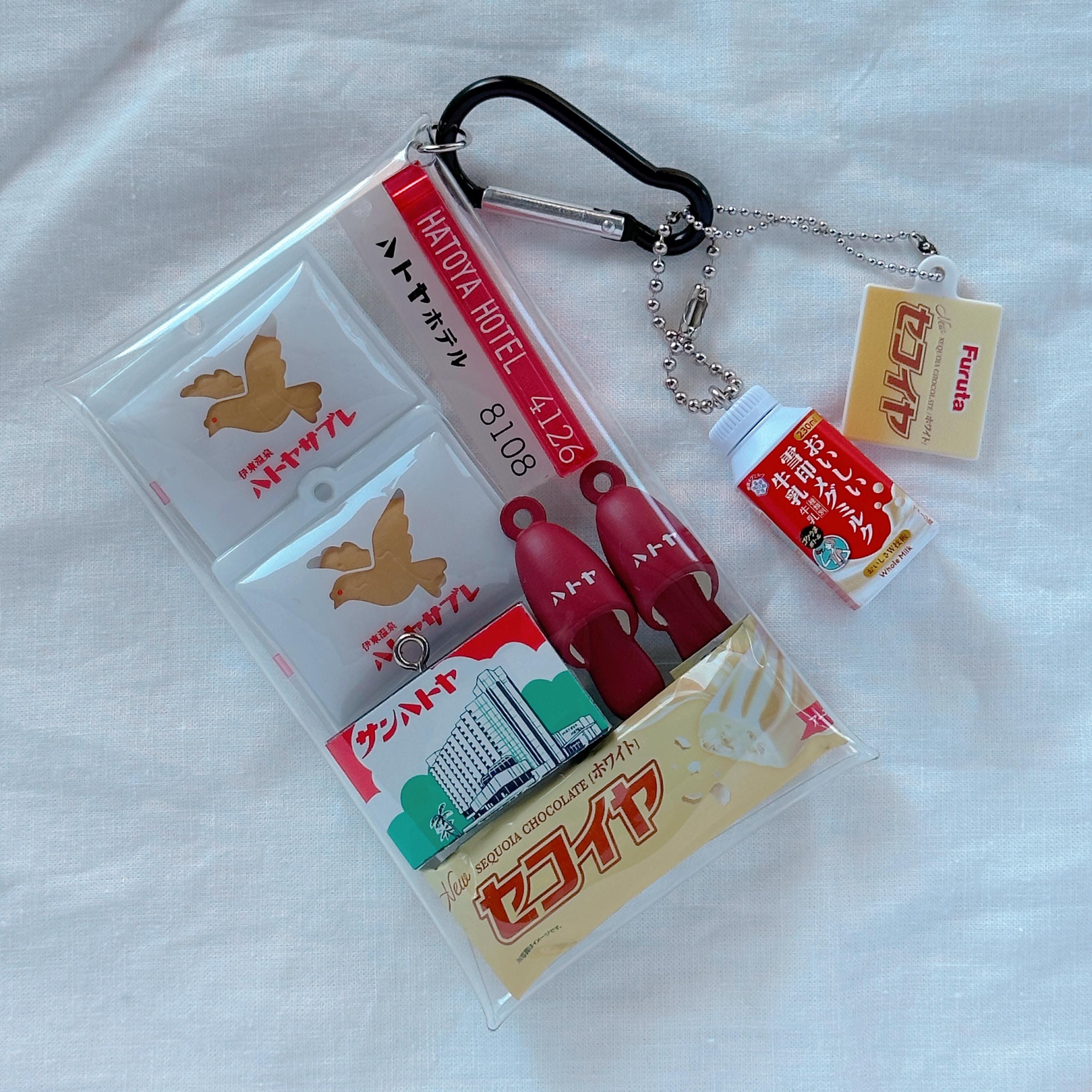 Miniature Japanese Snack Charm Keychain - Kawaii Toy Gacha