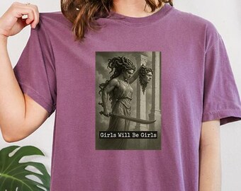 Comfort Colors® Medusa Women Rights Shirt : Feminist Graphic Gift for Her