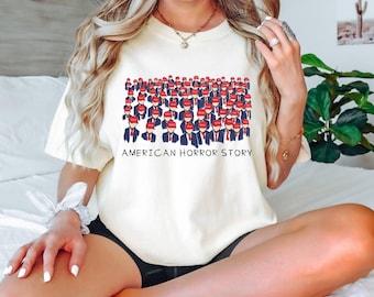 Comfort Colors American Horror Story Trump Shirt,  Political T-shirt, Trump American Horror Story Shirt,Anti Trump Shirt,Anti MAGA Shirt,FDT