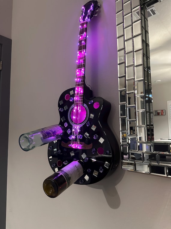 Wine Rack Music Guitar Shaped Wine Rack