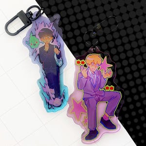 Spirits n Such double sided acrylic charms -MP100-