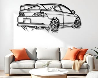 Honda Integra Generations Print: JDM Car Art Poster - Etsy