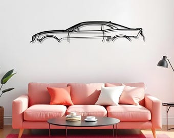 Camaro ZL1 2013 Bold Car Wall Art For Garage Decor, Automotive Gift For Racing Lovers, Auto Room Art, Car Buff Gift, Gift For Car Buff