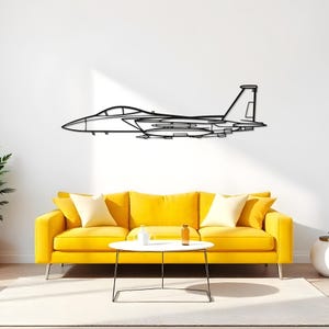Arte mural metálico con silueta de avión, regalo para piloto o aviador, decoración de aviones y helicópteros, arte mural de aviación, regalo de Navidad