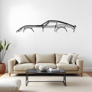250 GTO Gift For Car Fanatic, Metal Car Silhouette Wall Art For Garage Decor, Car Lover Gift, Gift For Him, Silhouette Garage