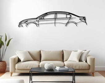 Décoration murale Accord 2016 berline en métal pour voiture, Décoration de garage, Cadeau pour amateur d'automobile, Cadeau voiture pour homme, Cadeau pour conducteur