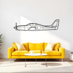 Evolution Garage Wall Art For Pilot Den, Jet Silhouette Metal Gift For Him, Pilot Office Art, Flight Vibes, Fighter Gift, Wall Art Aviator
