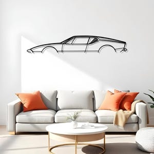 Pantera Metal Wall Art For Car Enthusiasts, Garage Auto Gift For Man Cave, Auto Room Gift, Car Collectors Wall, Car Wall Hanging