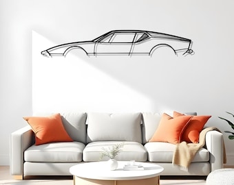 Pantera Metal Wall Art For Car Enthusiasts, Garage Auto Gift For Man Cave, Auto Room Gift, Car Collectors Wall, Car Wall Hanging