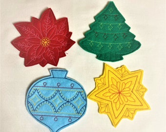 Cheery Christmas Coasters