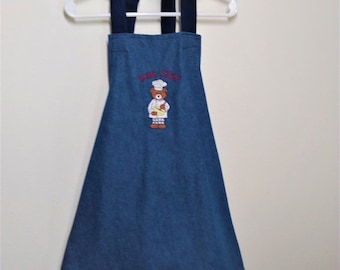 Sous chef apron for boys or girls