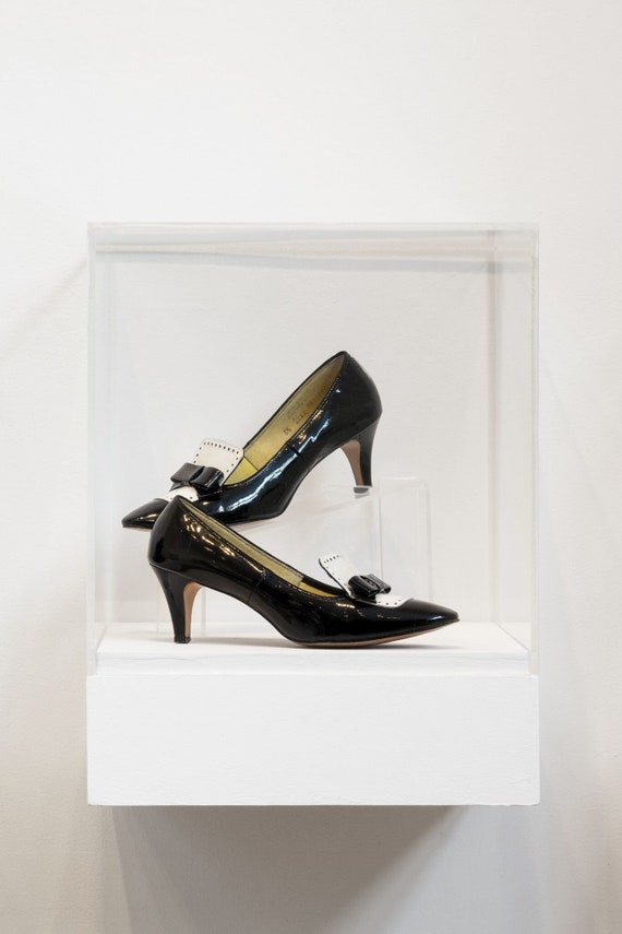 tuxedo heels pumps