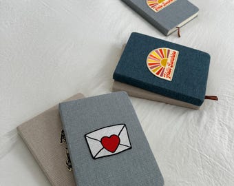 Denim Journal Love Letter Embroidered Patch