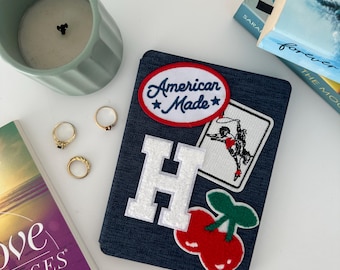 Custom Embroidered Patch Kindle Case