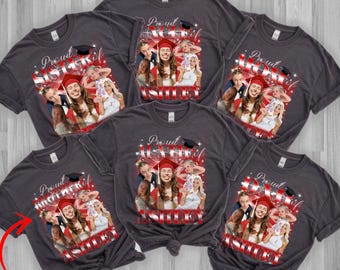 Custom Photo Graduation Shirt: Senior 2025 Gift