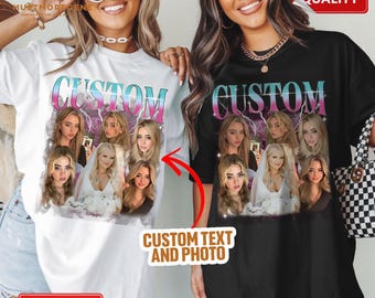 90s Themed Bachelorette Shirts, Custom Bachelorette Shirt with Bride Face,  Personalized Wedding Party Gift