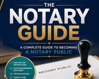 Notary Public Guide eBook | Mobile Notary & Loan Signing (PDF)