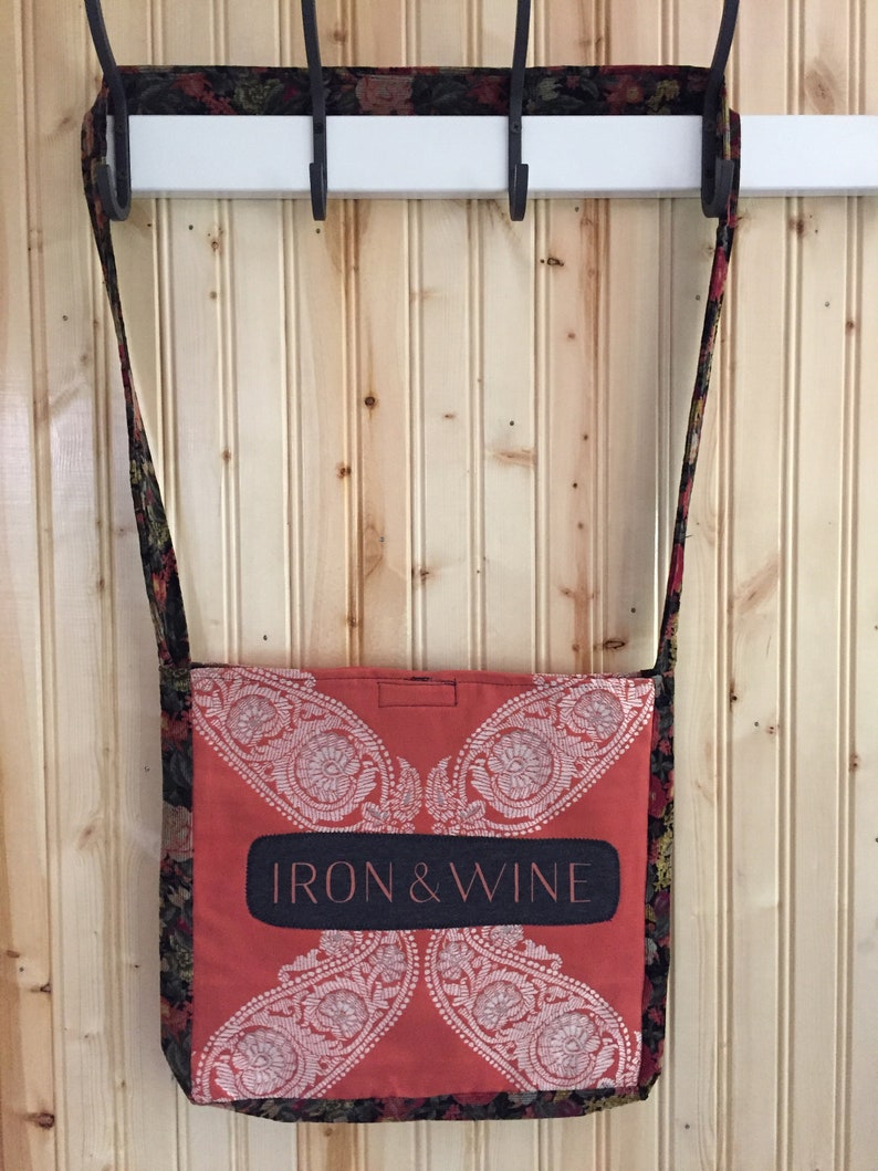 Iron and wine tshirt bag